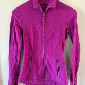 lululemon athletica Magenta Full-Zip Jacket